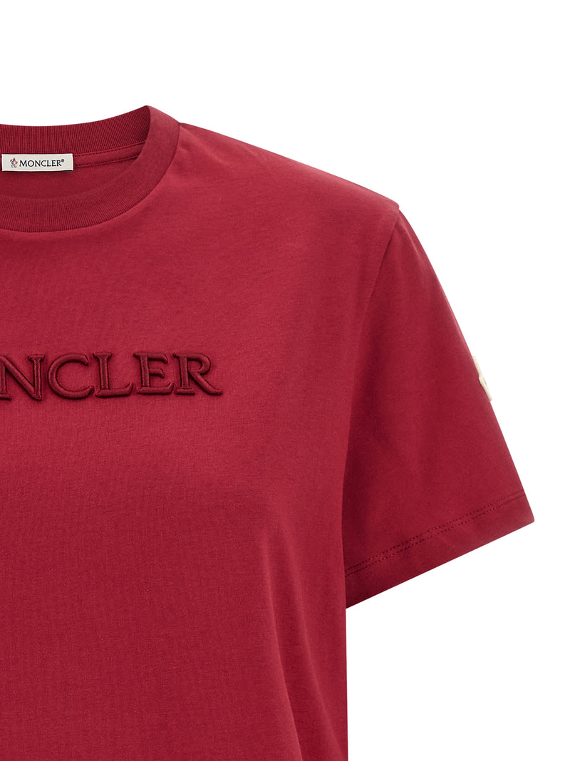 Moncler Logo Embroidery T-shirt | Urbalenti™ NYC