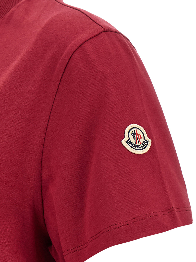 Moncler Logo Embroidery T-shirt | Urbalenti™ NYC