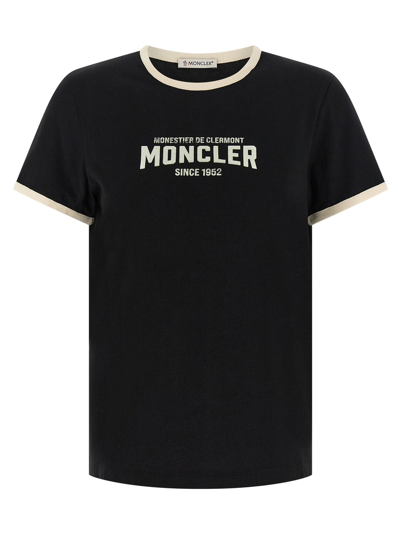 Moncler Moncler Flocked Logo T-shirt