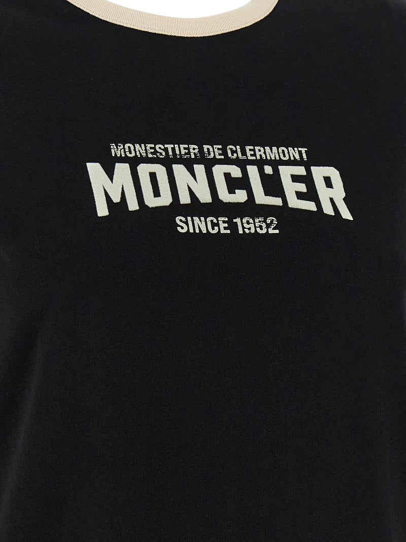 Moncler Moncler Flocked Logo T-shirt