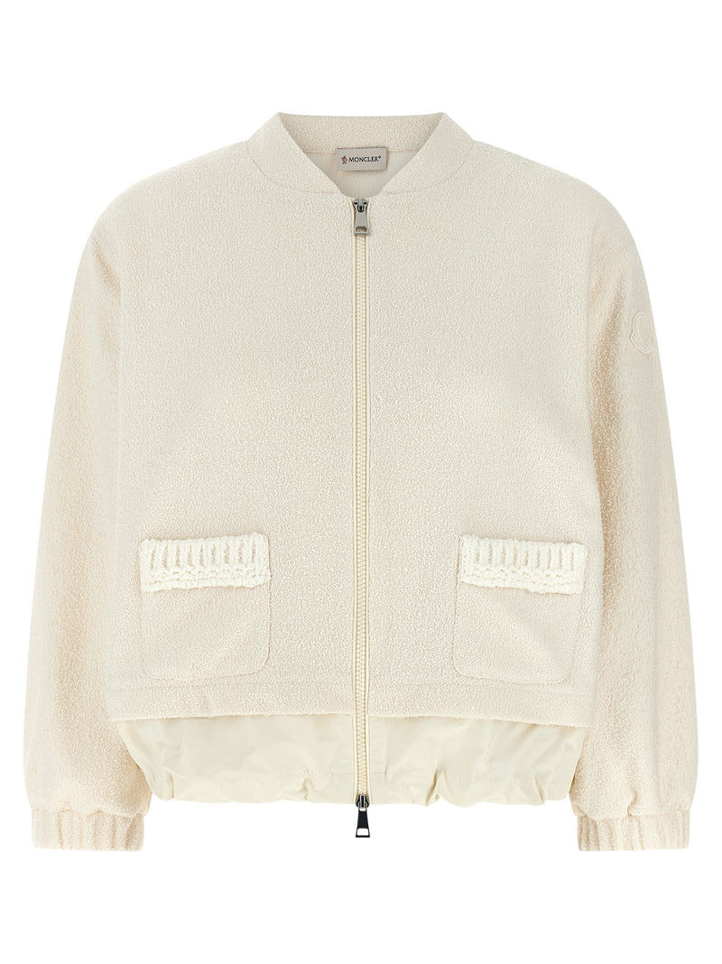 Moncler Moncler Bouclé Cardigan