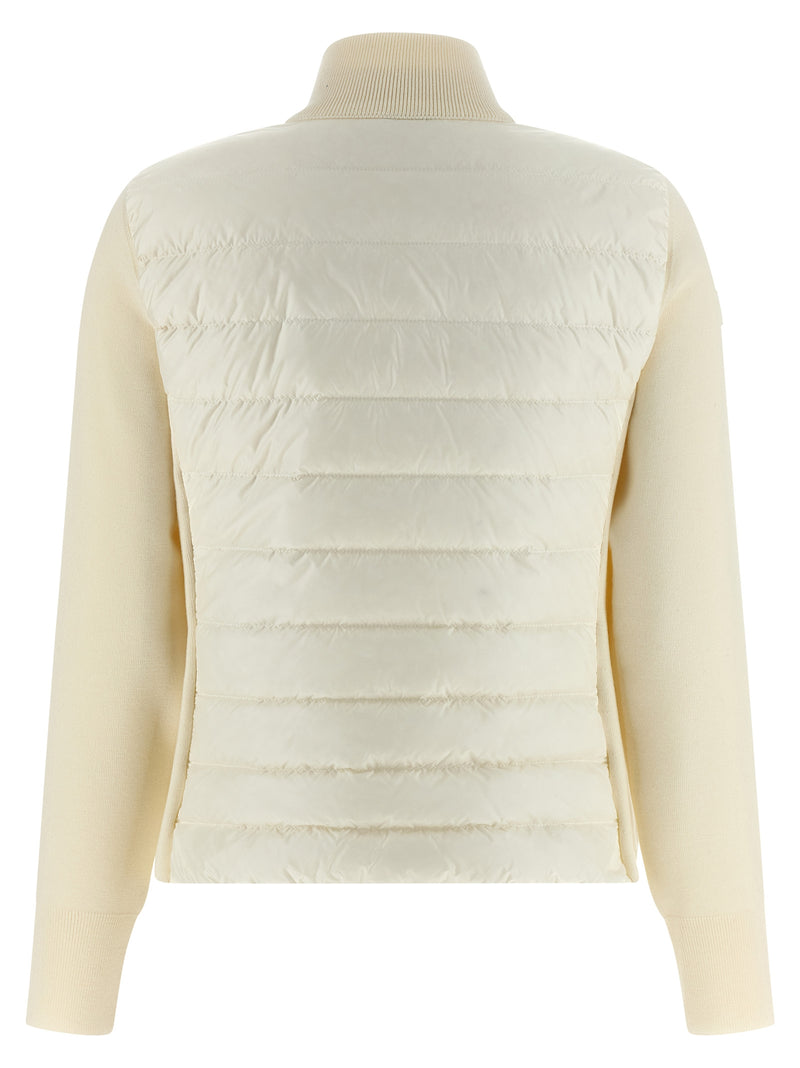 Moncler Two-material Cardigan | Urbalenti™ NYC