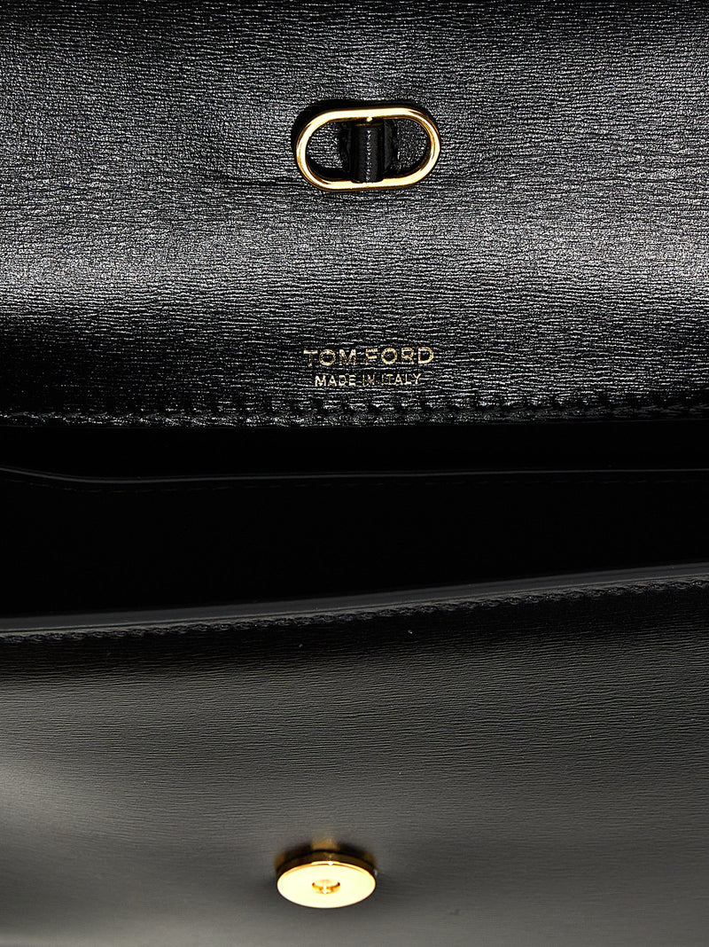 Tom Ford Small Leather Crossbody Bag | Urbalenti™ NYC
