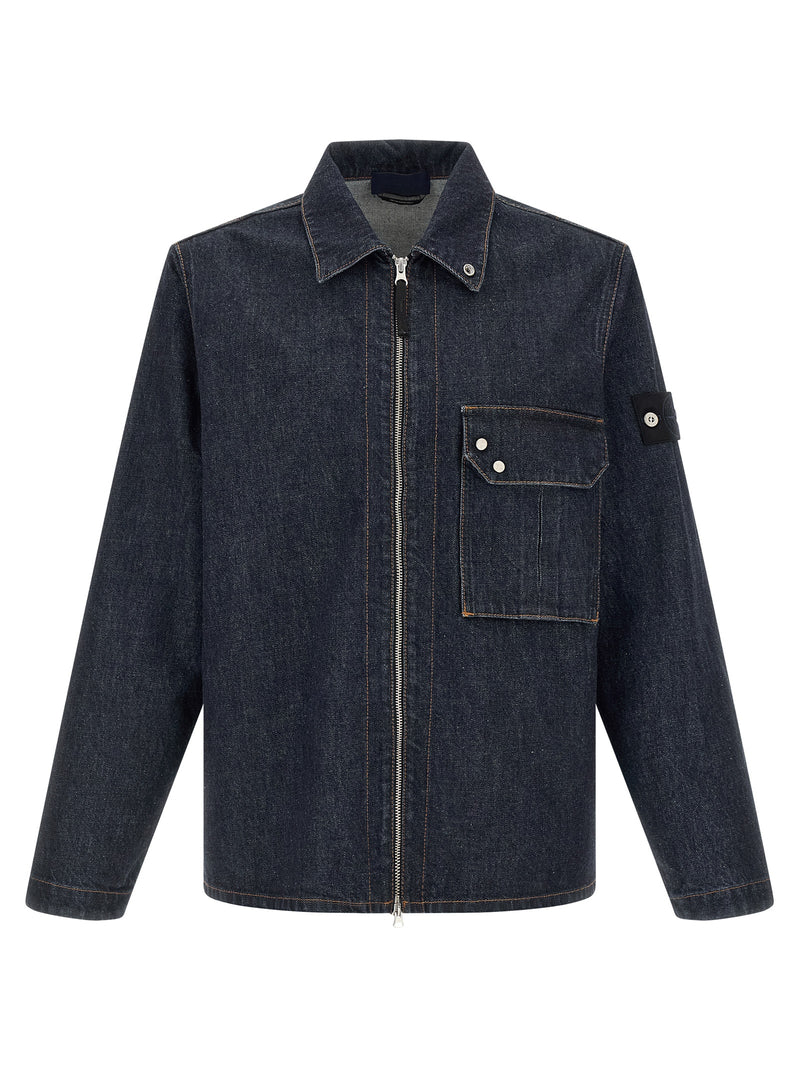 Stone Island Denim Shirt | Urbalenti™ NYC