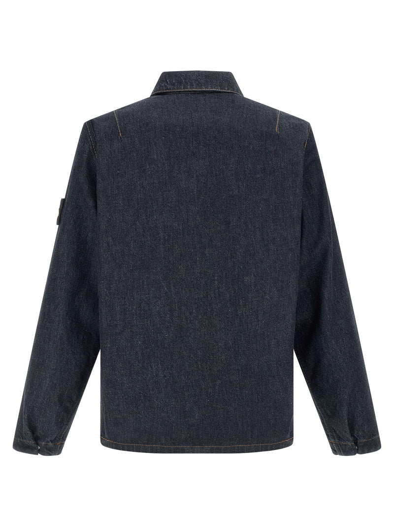 Stone Island Denim Shirt | Urbalenti™ NYC