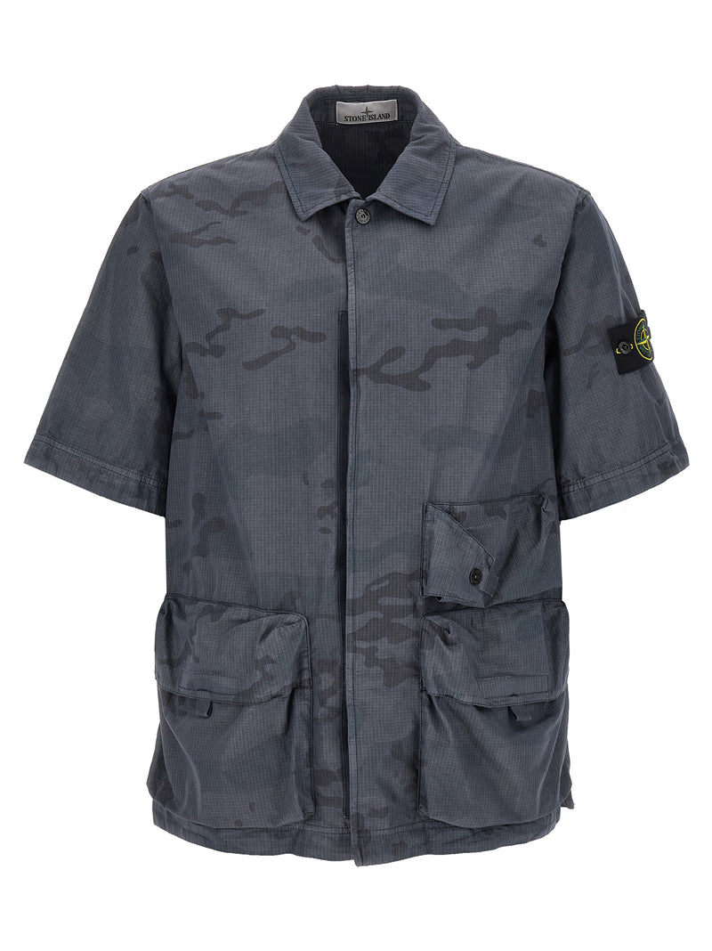 Stone Island Camouflage Shirt | Urbalenti™ NYC