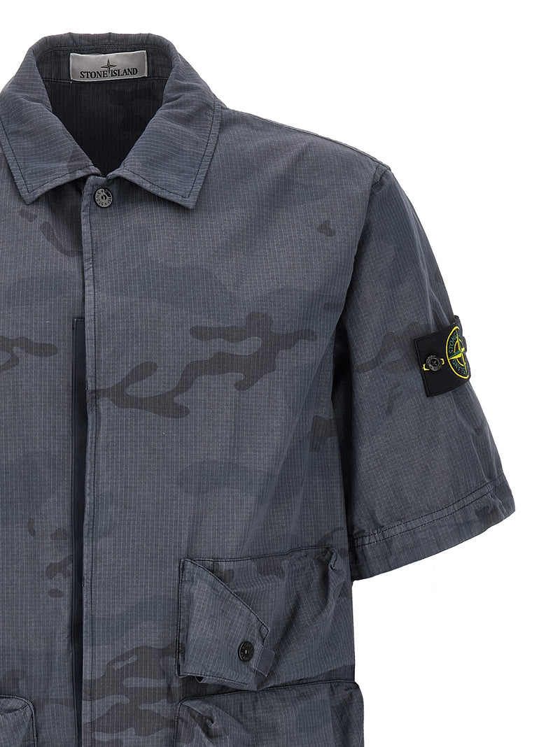 Stone Island Camouflage Shirt | Urbalenti™ NYC
