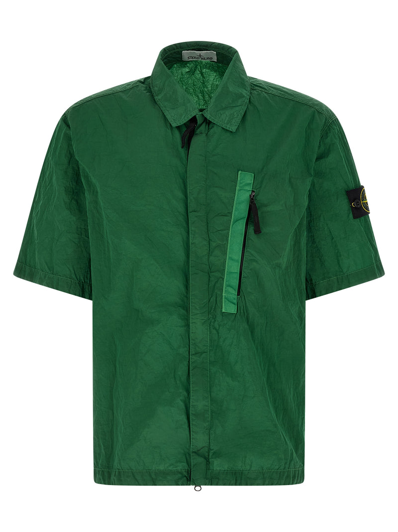 Stone Island Stone Island Overshirt Nylon Metal
