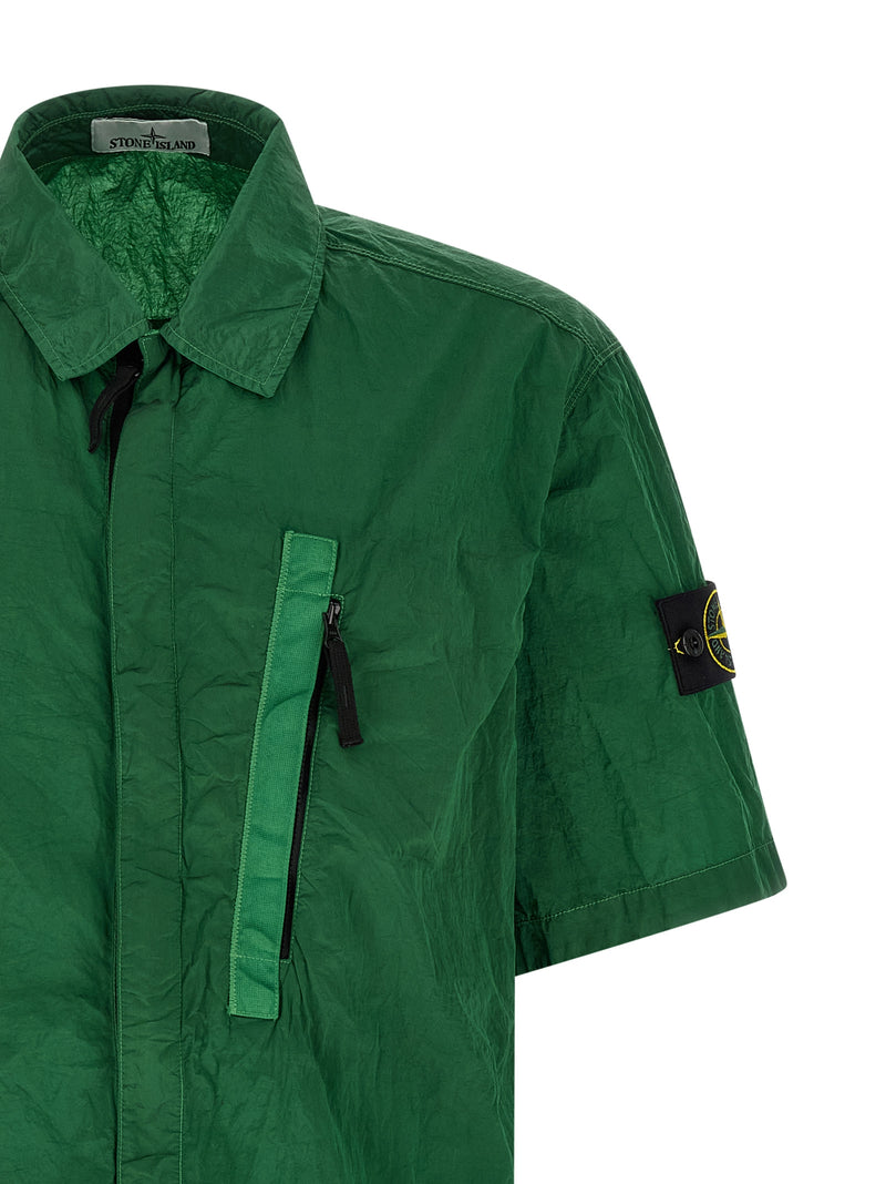 Stone Island Stone Island Overshirt Nylon Metal