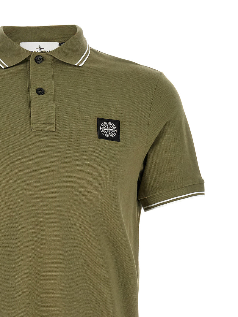 Stone Island 2200010 Polo Shirt - Cotton Slim Fit - Style 8V005G | Urbalenti™ NYC
