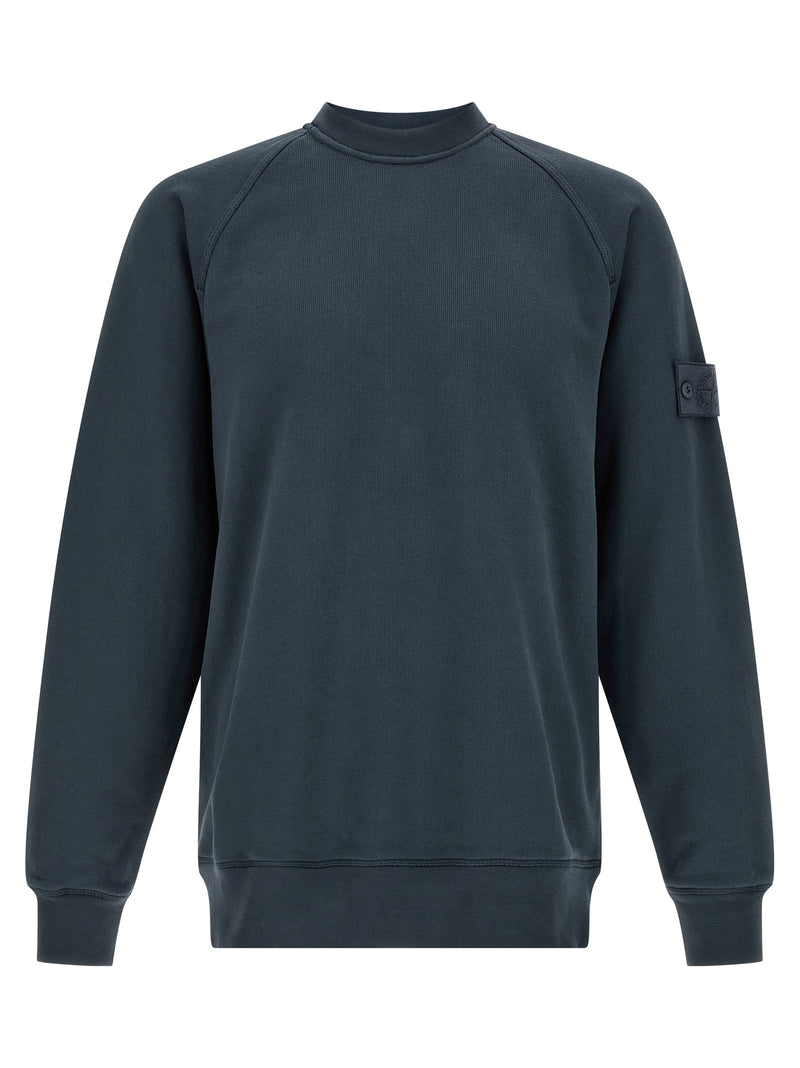 Stone Island 6100028 Sweatshirt - Cotton Crewneck - Style 2V0029 | Urbalenti™ NYC