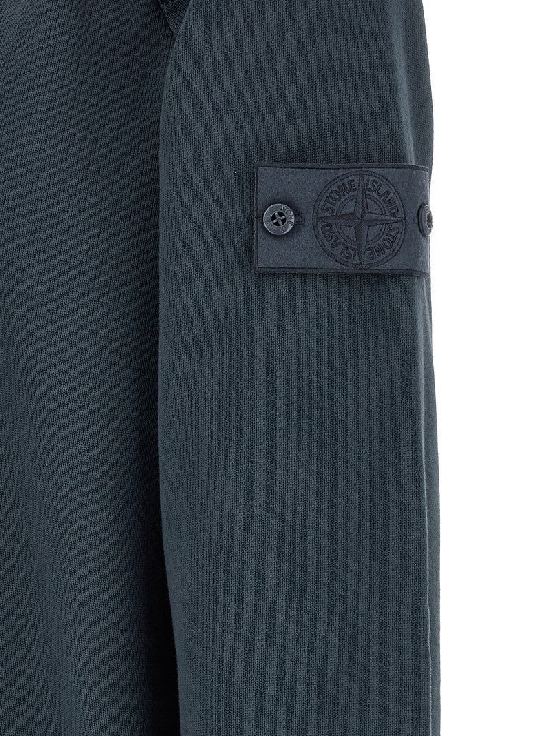 Stone Island 6100028 Sweatshirt - Cotton Crewneck - Style 2V0029 | Urbalenti™ NYC