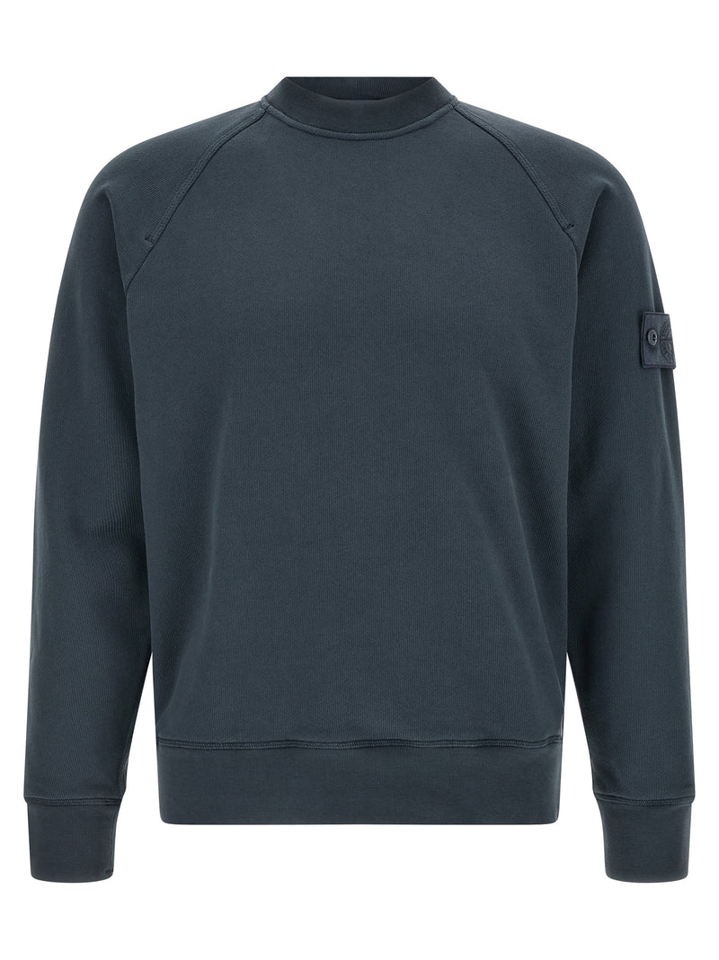 Stone Island 6100028 Sweatshirt - Cotton Crewneck - Style 2V002E | Urbalenti™ NYC