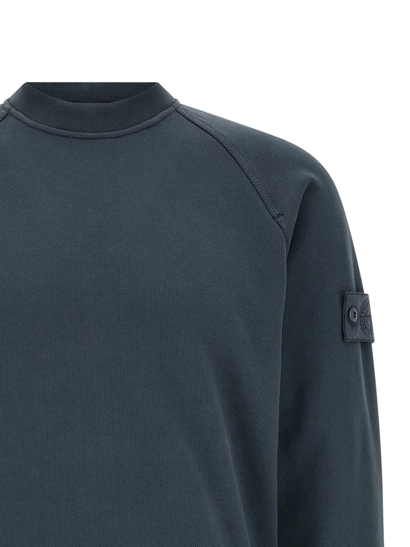 Stone Island 6100028 Sweatshirt - Cotton Crewneck - Style 2V002E | Urbalenti™ NYC