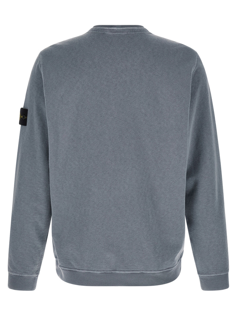 Stone Island Brushed Cotton Sweatshirt | Urbalenti™ NYC