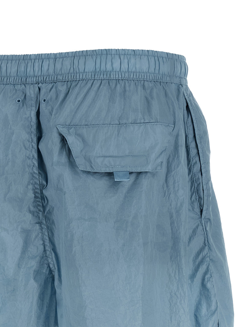 Stone Island Logo Print Swim Shorts Variant 1 | Urbalenti™ NYC