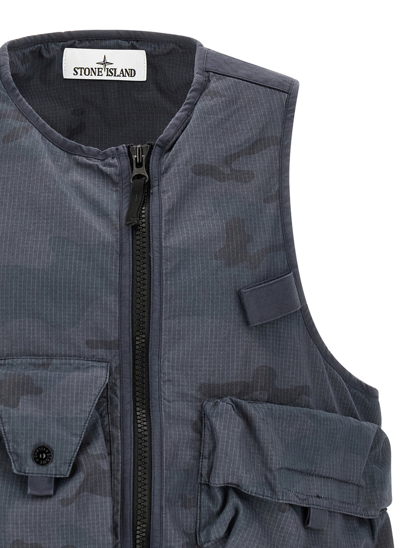 Stone Island Stone Island Camouflage Vest