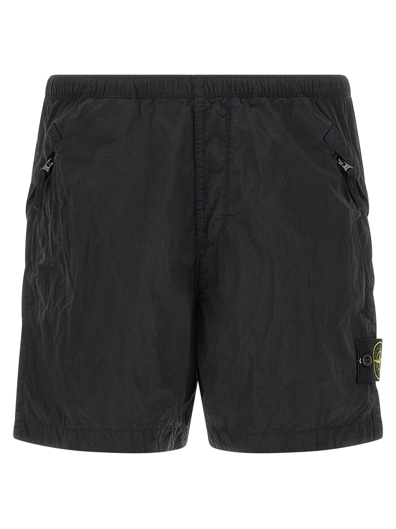 Stone Island L100008 Bermuda Shorts - Nylon - Style 9V0029 | Urbalenti |... | Urbalenti™ NYC