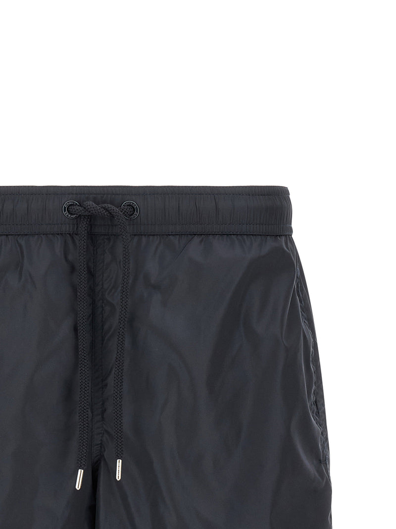 Moncler Moncler Logo Patch Swim Shorts