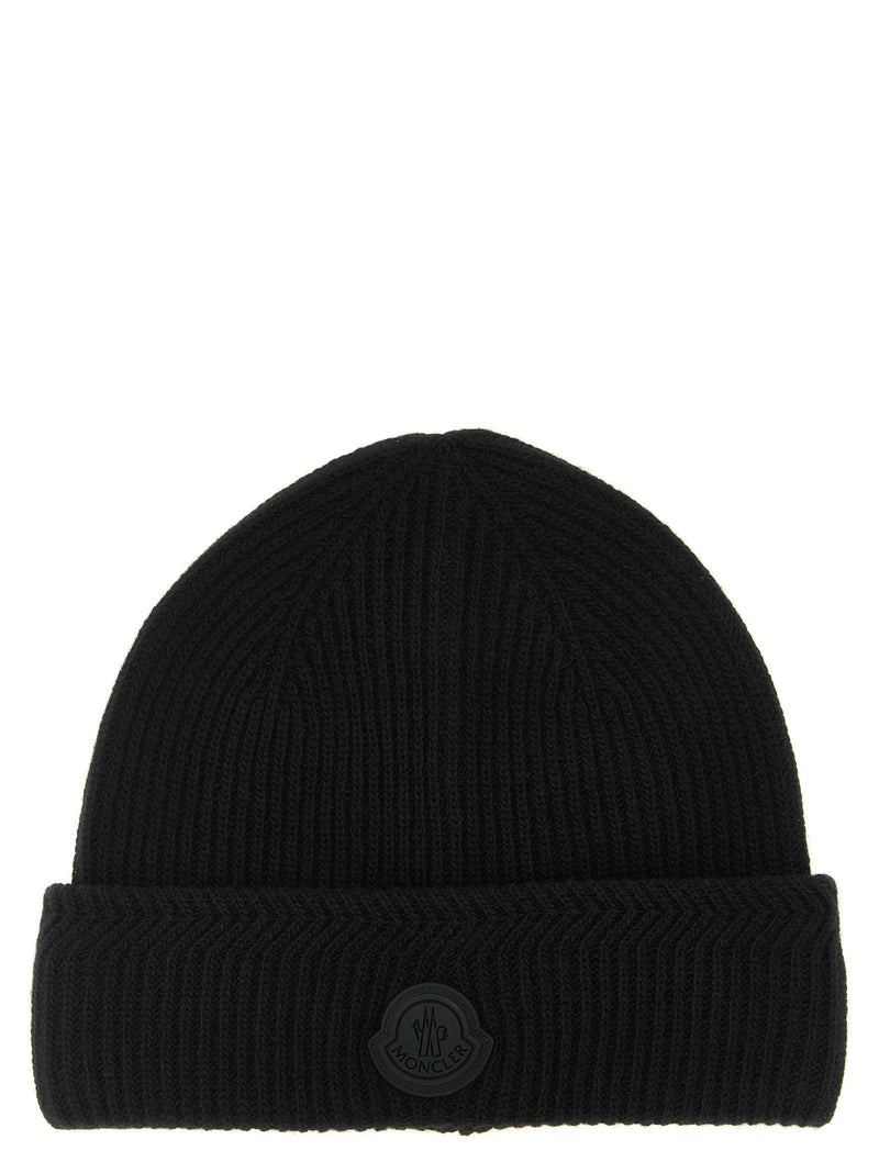Moncler Moncler Brioche Half Stitch Cap