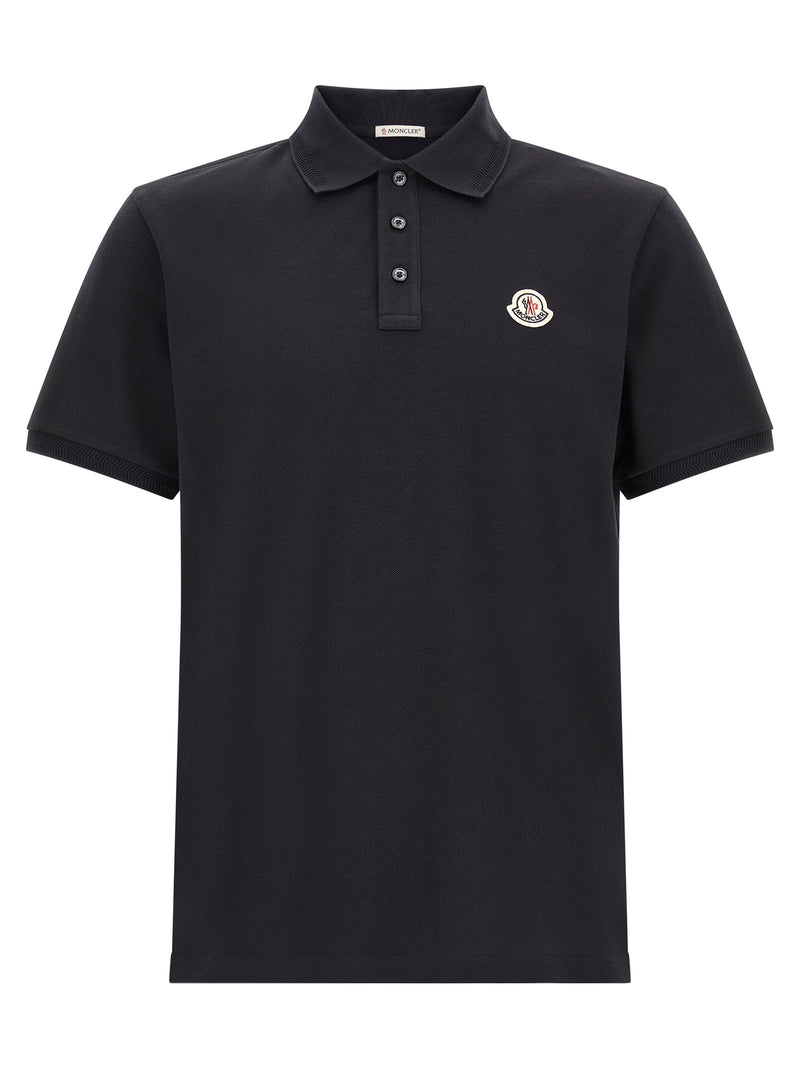 Moncler Moncler Logo Patch Polo Shirt