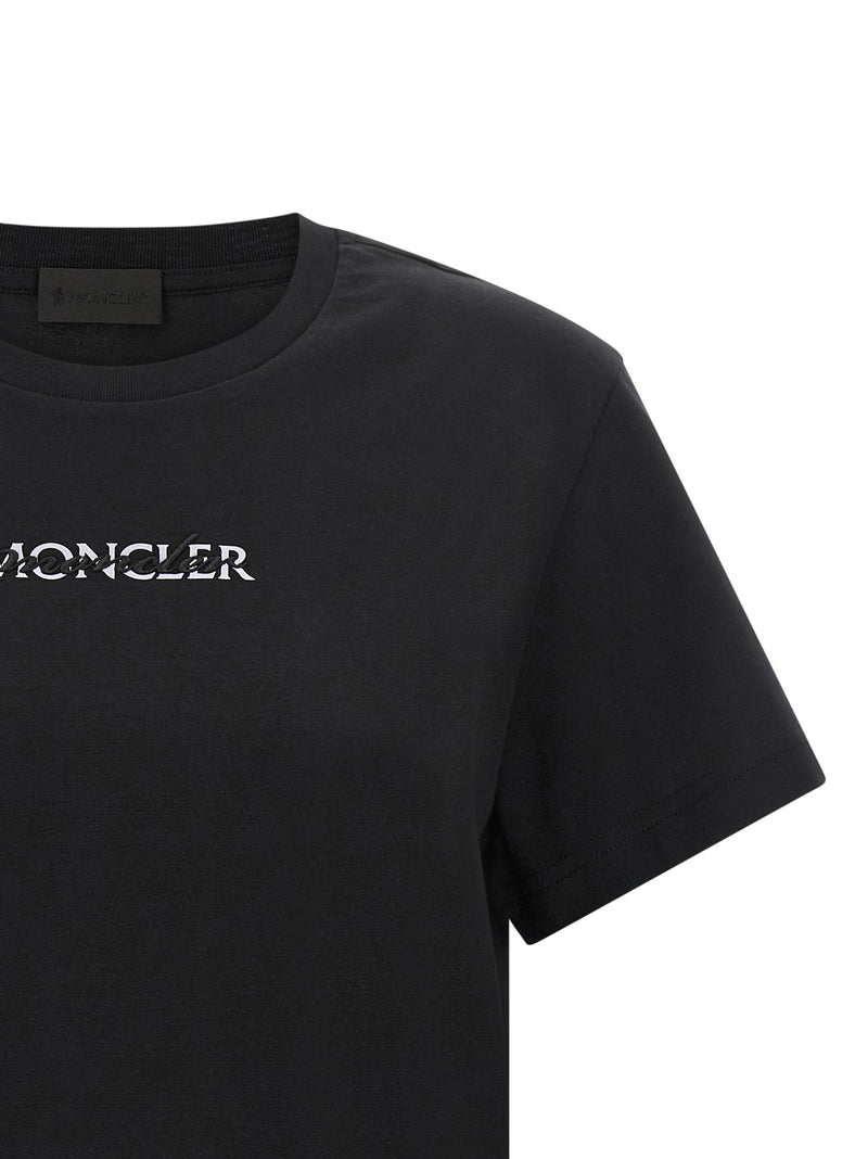 Moncler Moncler Logo Embroidery T-shirt