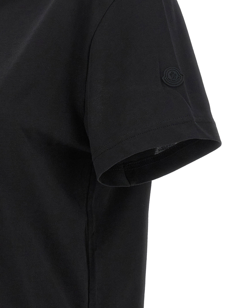 Moncler Moncler Logo Embroidery T-shirt