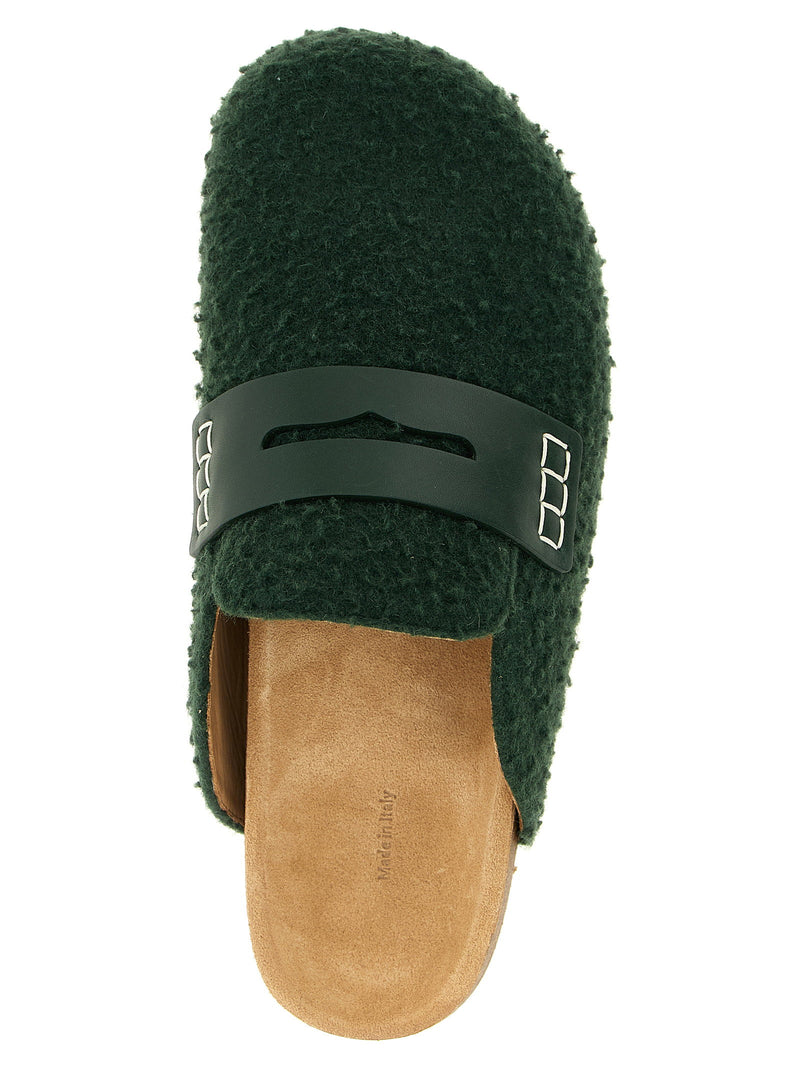 J.w.anderson J.w.anderson Felt Loafer Mules
