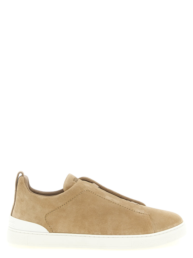 Zegna Triple Stitch Sneakers | Urbalenti™ NYC