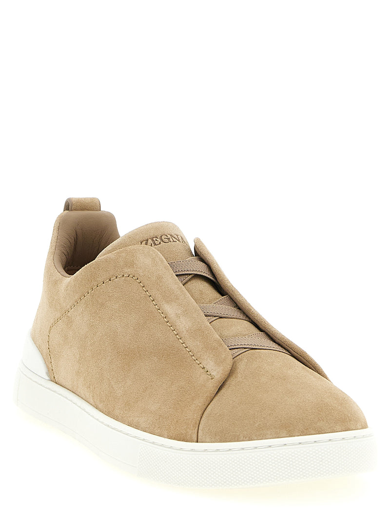 Zegna Triple Stitch Sneakers | Urbalenti™ NYC