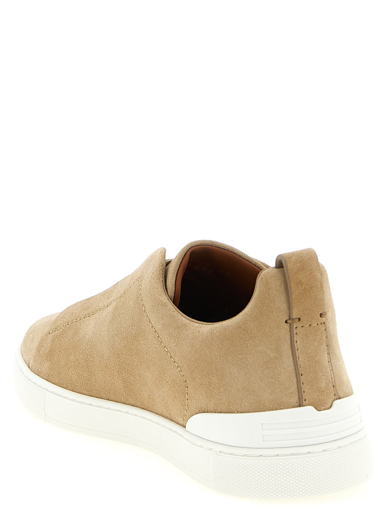 Zegna Triple Stitch Sneakers | Urbalenti™ NYC