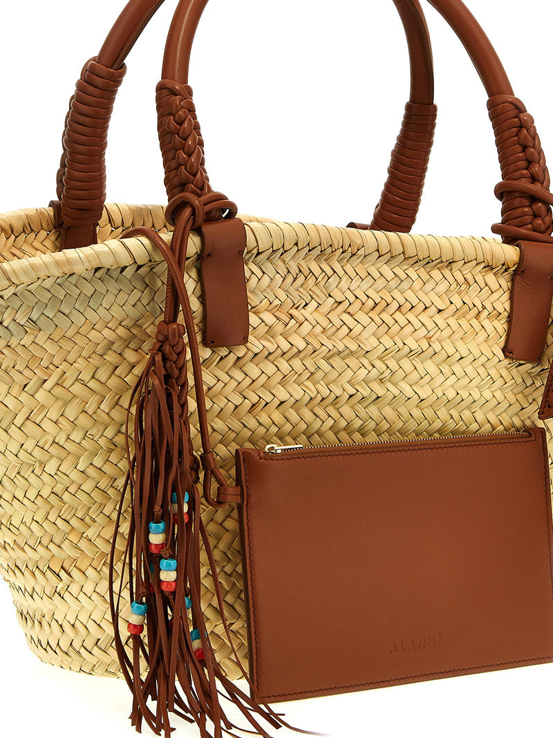 Alanui Alanui Icon Palm Leaf Big Handbag