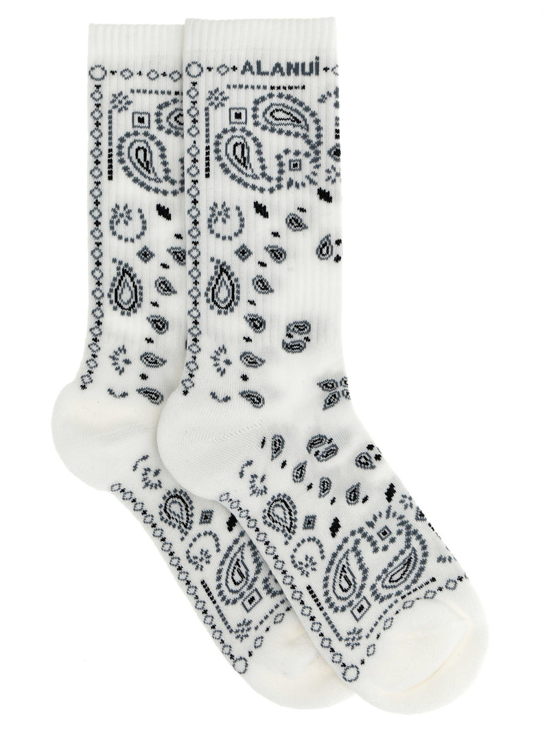 Alanui Alanui Bandana Socks
