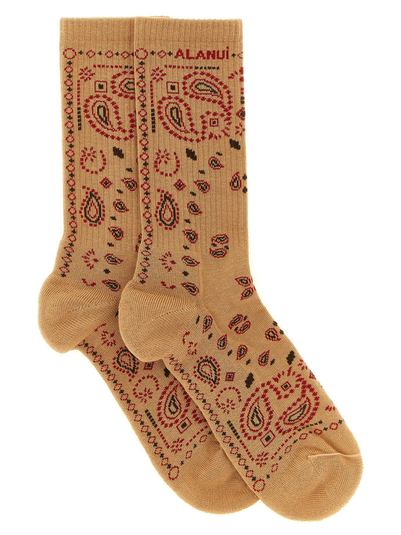 Alanui Alanui Bandana Socks