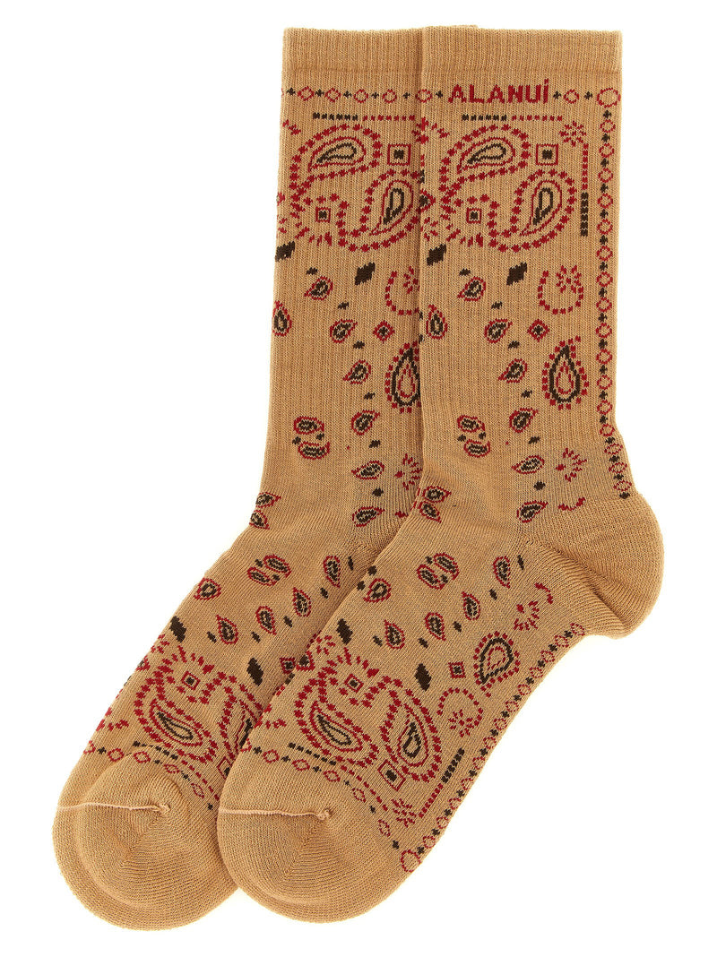 Alanui Alanui Bandana Socks