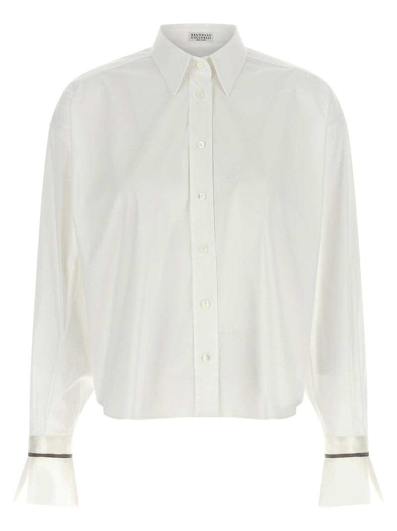 Brunello Cucinelli Brunello Cucinelli Shiny Cuffs Shirt