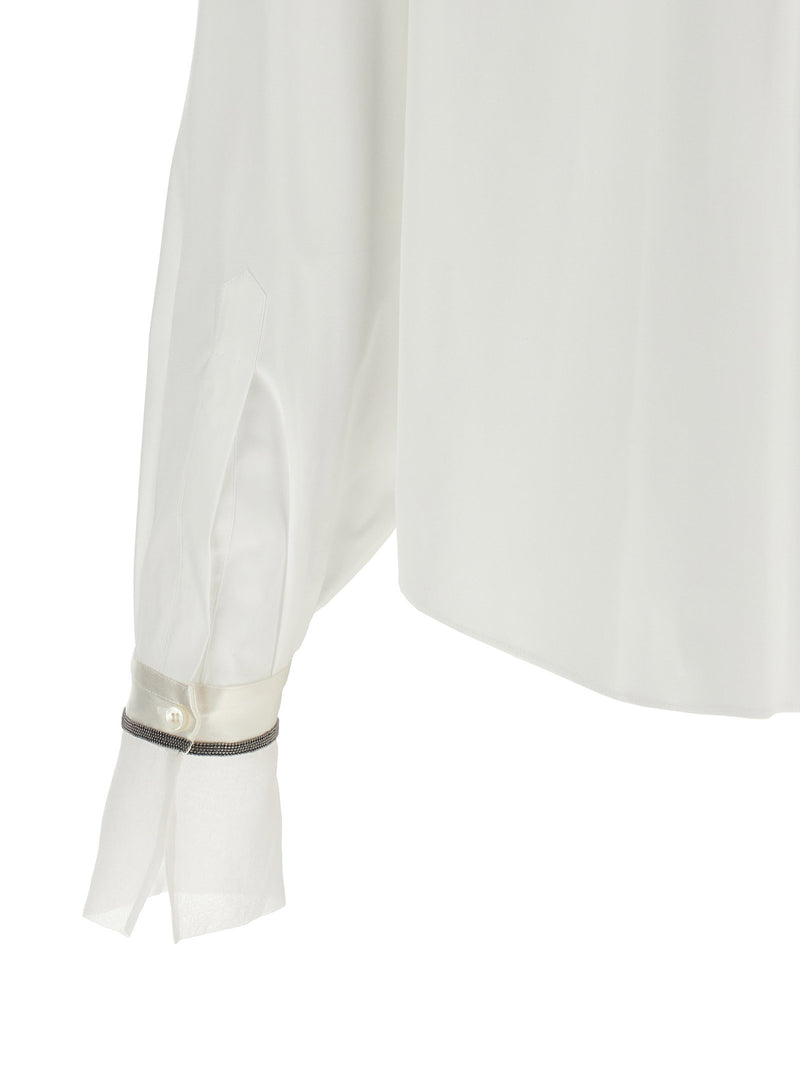 Brunello Cucinelli Brunello Cucinelli Shiny Cuffs Shirt