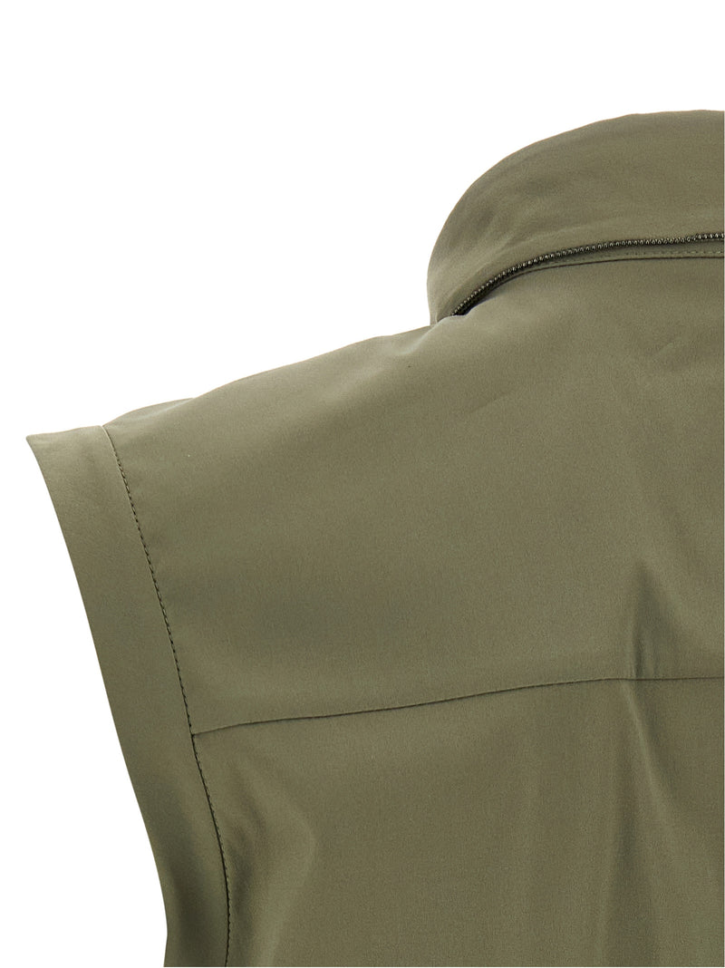Brunello Cucinelli Brunello Cucinelli Camisa con ribete brillante
