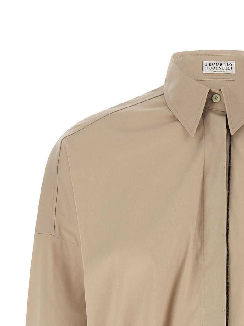 Brunello Cucinelli Brunello Cucinelli Shiny Trim Shirt