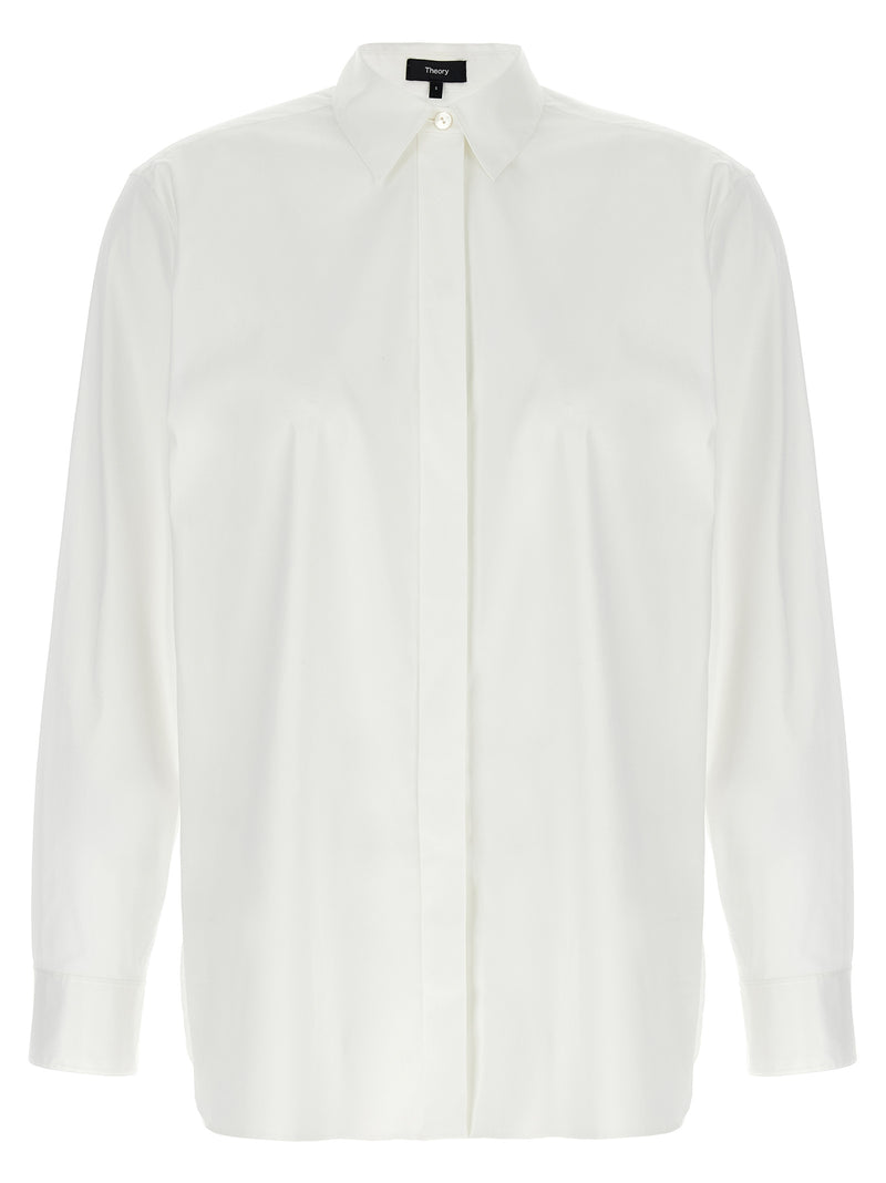 Theory Good Cotton Shirt | Urbalenti™ NYC