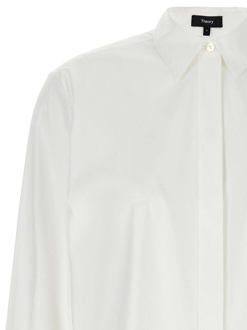 Theory Good Cotton Shirt | Urbalenti™ NYC