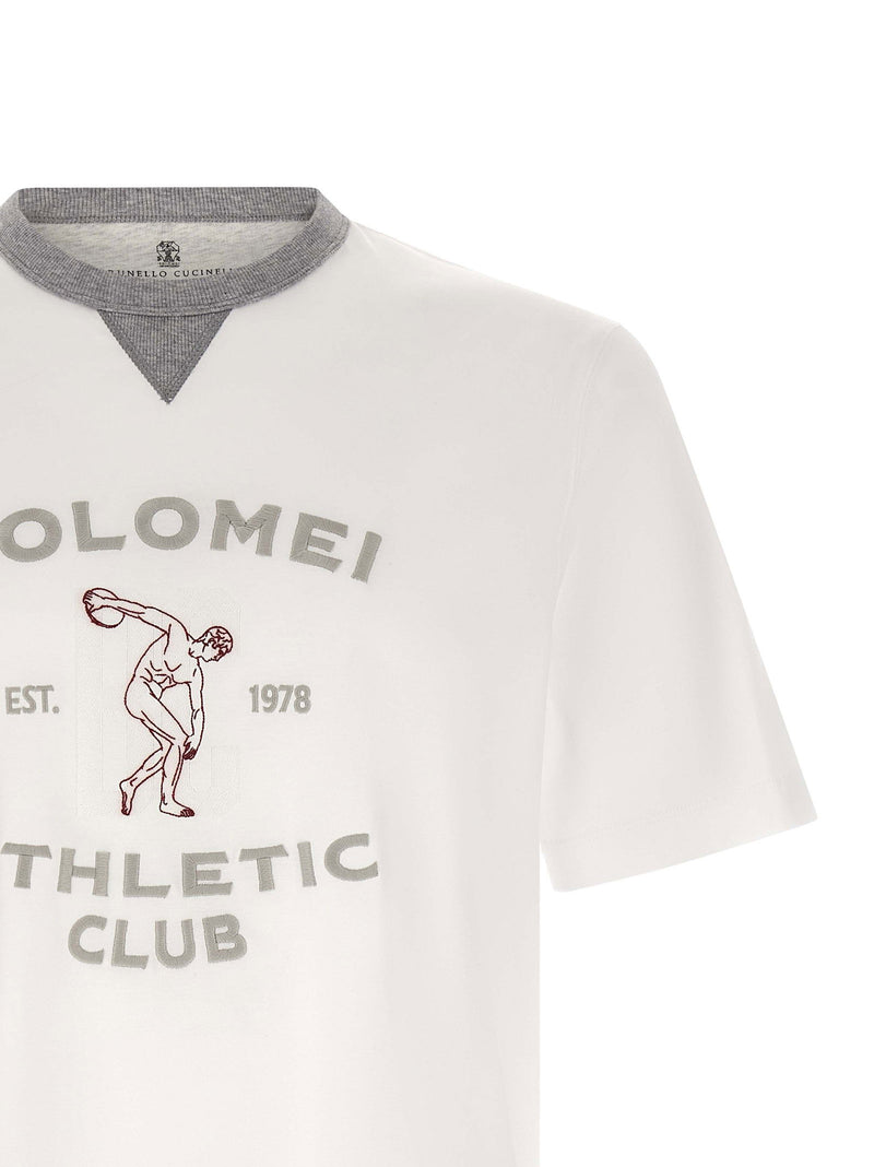 Brunello Cucinelli Brunello Cucinelli Solomei Athletic Club T-shirt