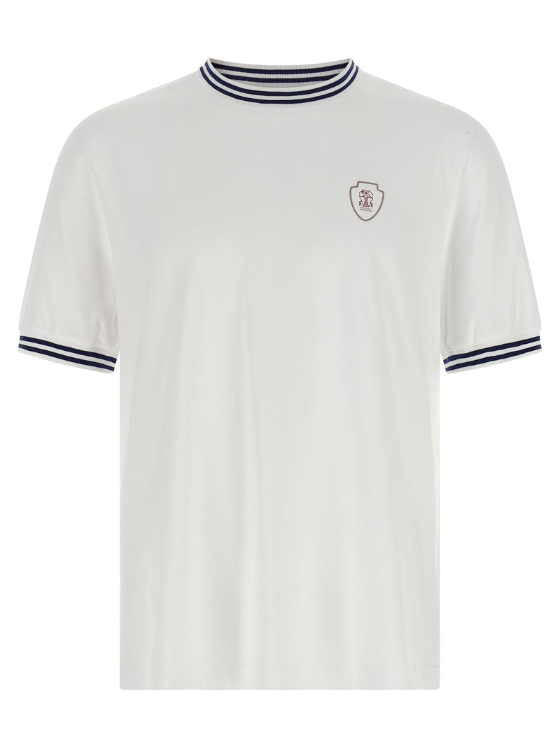 Brunello Cucinelli Solomeo Coat Of Arms T-shirt | Urbalenti™ NYC