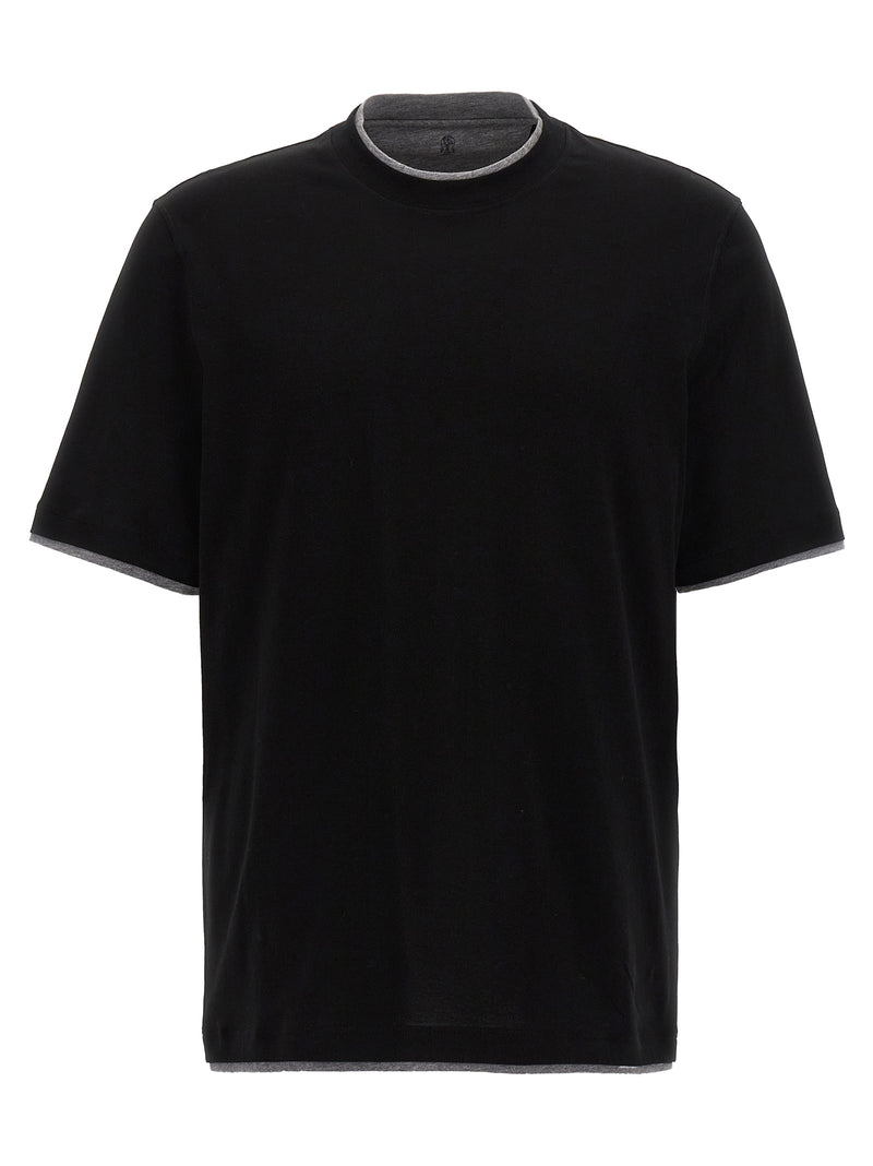 Brunello Cucinelli Double Hem T-shirt | Urbalenti™ NYC