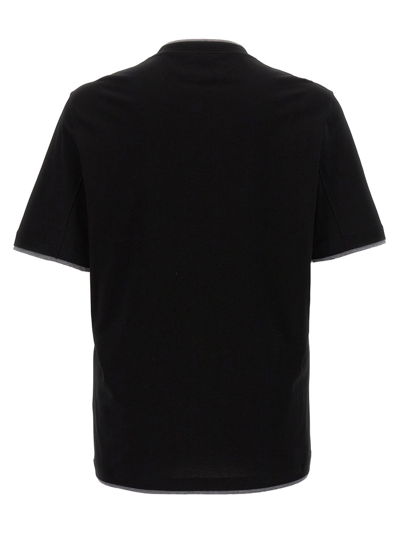 Brunello Cucinelli Double Hem T-shirt | Urbalenti™ NYC