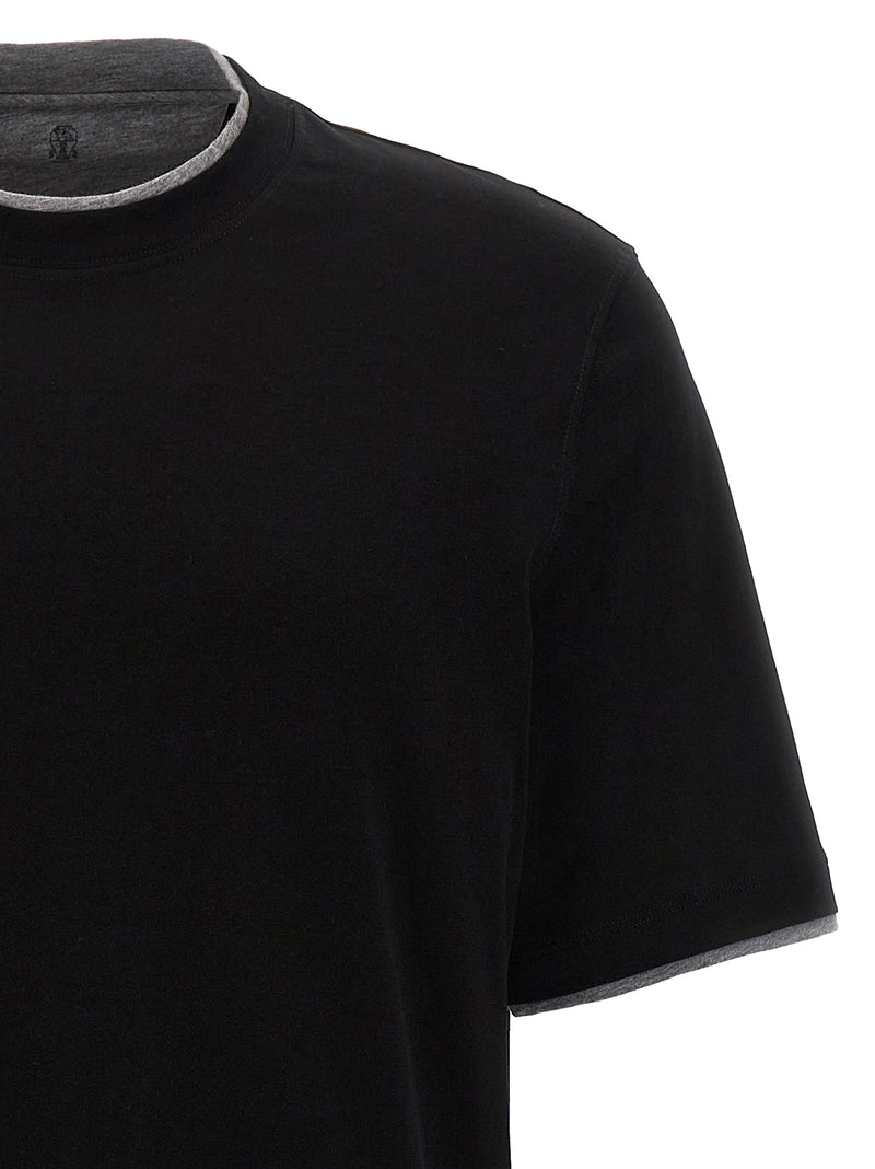 Brunello Cucinelli Double Hem T-shirt | Urbalenti™ NYC
