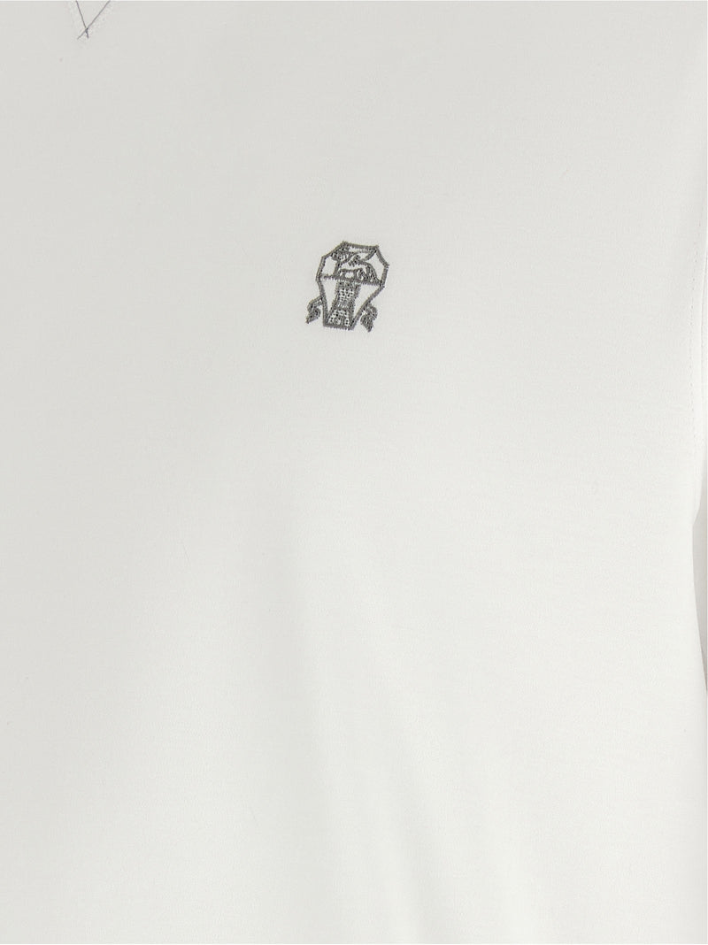 Brunello Cucinelli Brunello Cucinelli Double Layer T-shirt