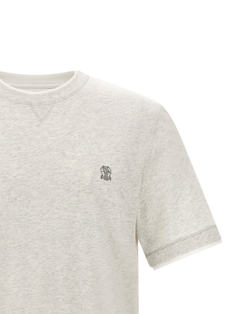 Brunello Cucinelli Brunello Cucinelli Double T-shirt