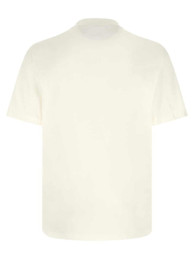 Brunello Cucinelli Logo Print T-shirt - Cotton Jersey - Style 0CE139 | U... | Urbalenti™ NYC