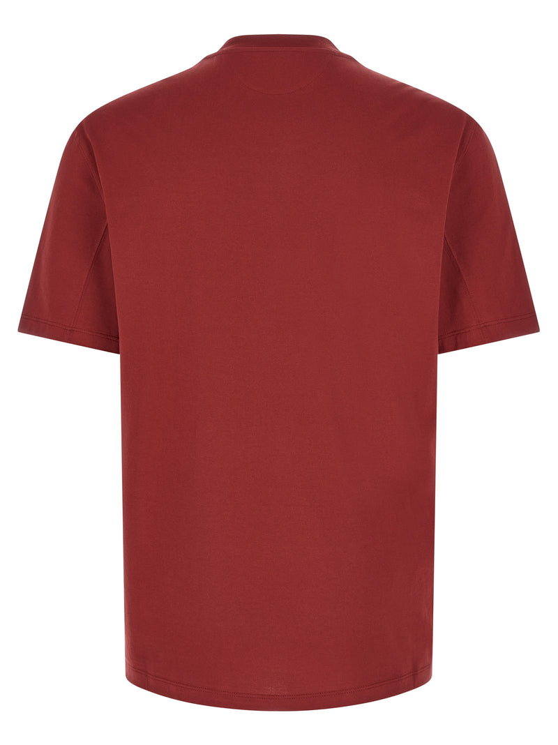 Brunello Cucinelli Logo Print T-shirt Variant 2 | Urbalenti™ NYC